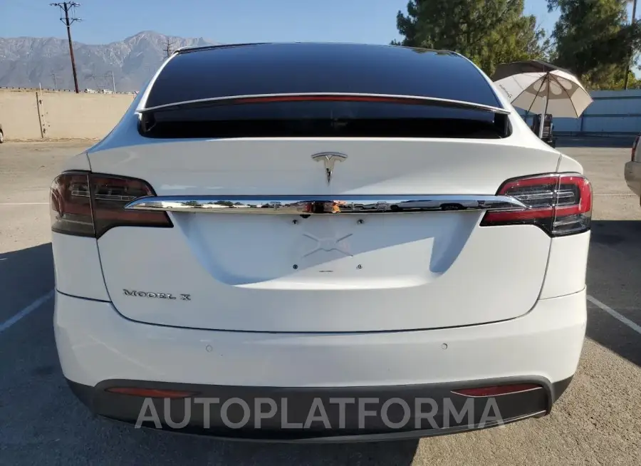 TESLA MODEL X 2018 vin 5YJXCBE28JF101186 from auto auction Copart