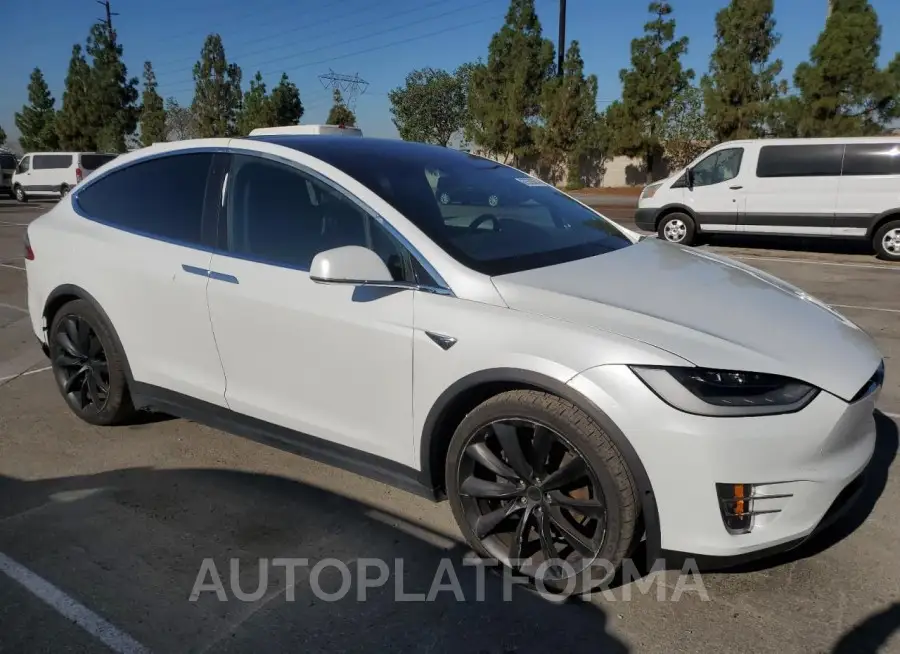 TESLA MODEL X 2018 vin 5YJXCBE28JF101186 from auto auction Copart