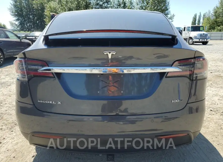 TESLA MODEL X 2018 vin 5YJXCDE25JF090613 from auto auction Copart