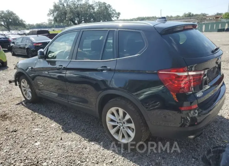 BMW X3 XDRIVE2 2016 vin 5UXWX9C56G0D79339 from auto auction Copart