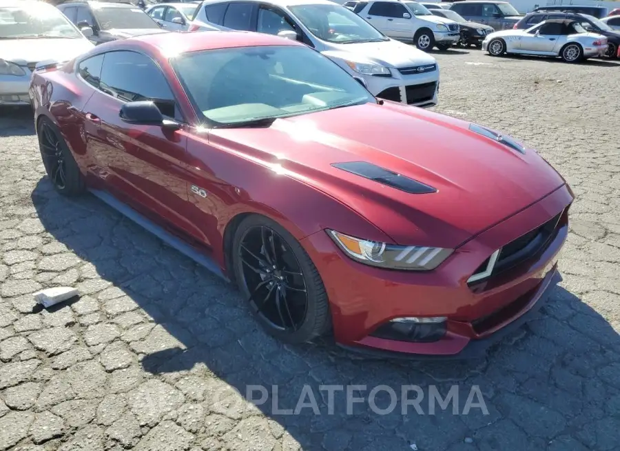 FORD MUSTANG GT 2017 vin 1FA6P8CF5H5211008 from auto auction Copart