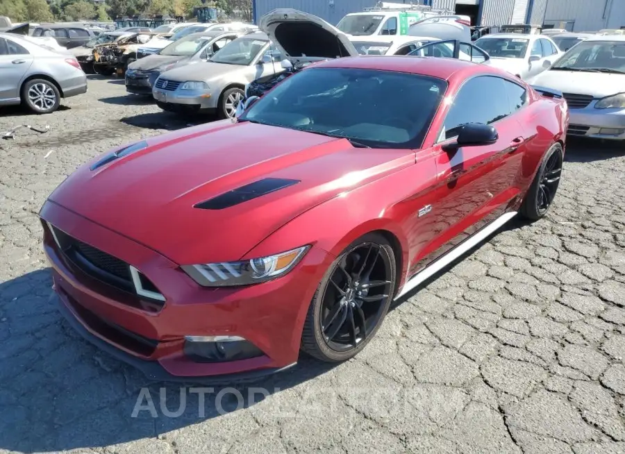 FORD MUSTANG GT 2017 vin 1FA6P8CF5H5211008 from auto auction Copart