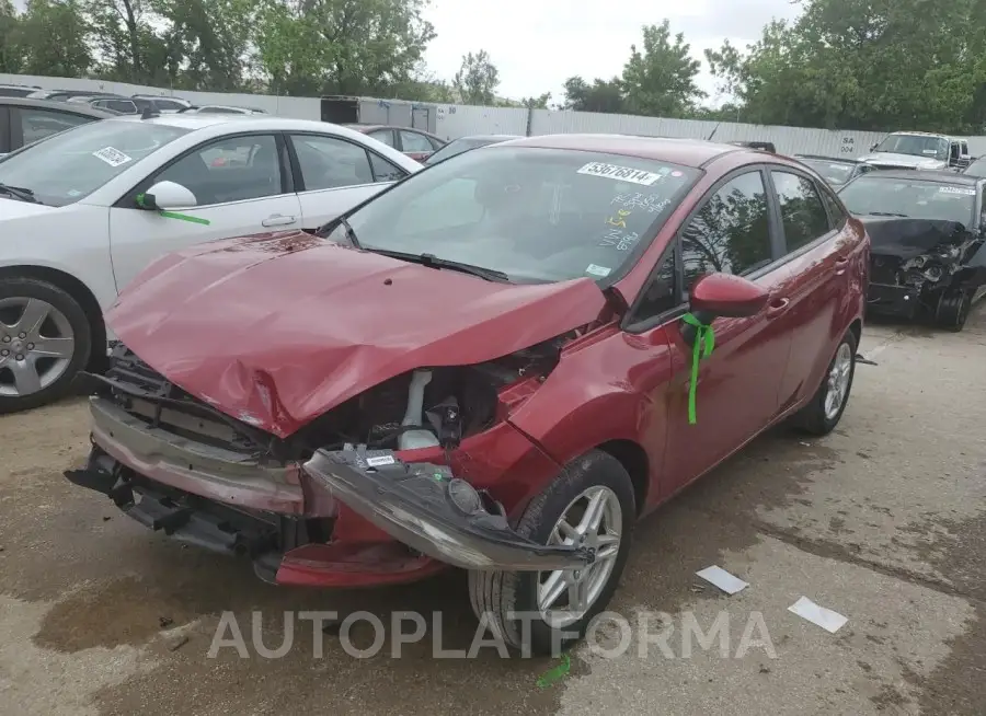 FORD FIESTA SE 2017 vin 3FADP4BJ0HM132796 from auto auction Copart