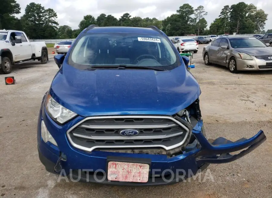 FORD ECOSPORT S 2020 vin MAJ3S2GE8LC348061 from auto auction Copart