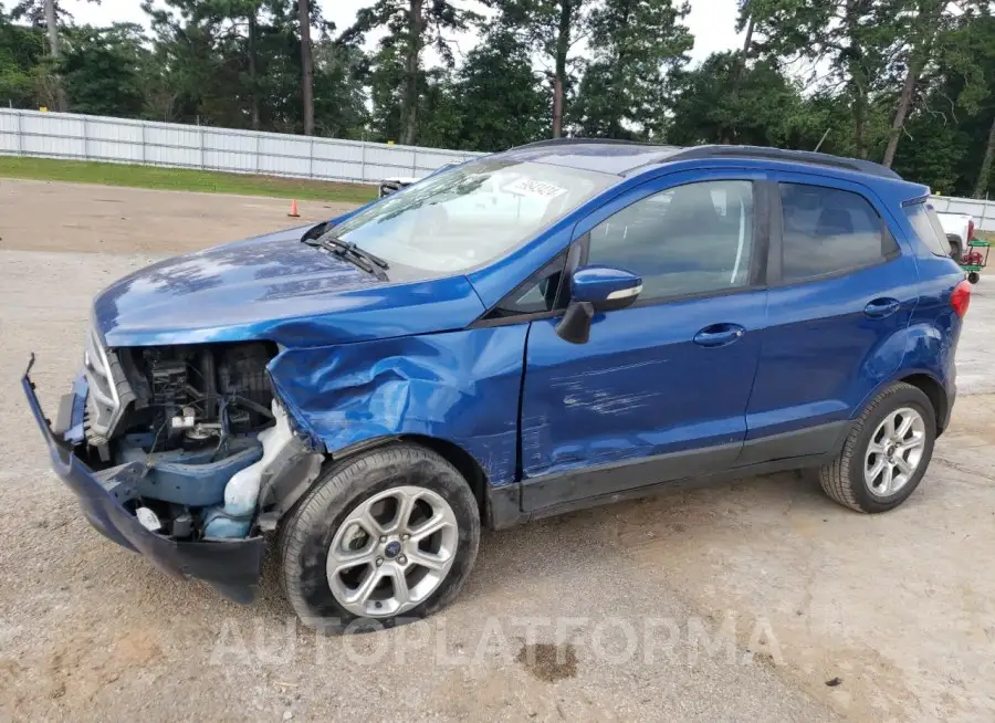 FORD ECOSPORT S 2020 vin MAJ3S2GE8LC348061 from auto auction Copart