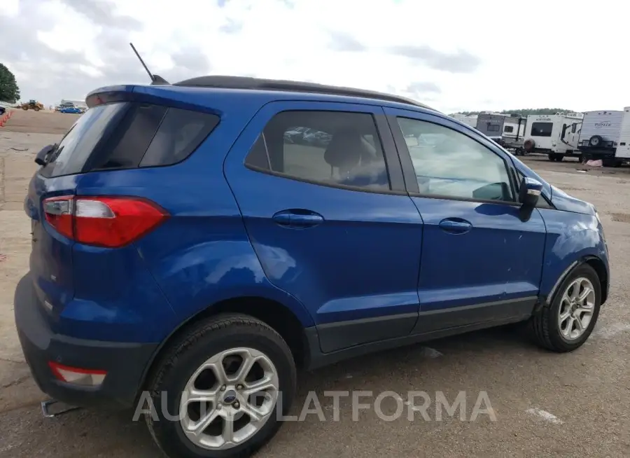 FORD ECOSPORT S 2020 vin MAJ3S2GE8LC348061 from auto auction Copart