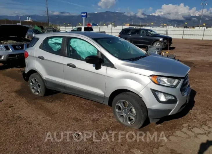 FORD ECOSPORT S 2019 vin MAJ6S3FL5KC273191 from auto auction Copart