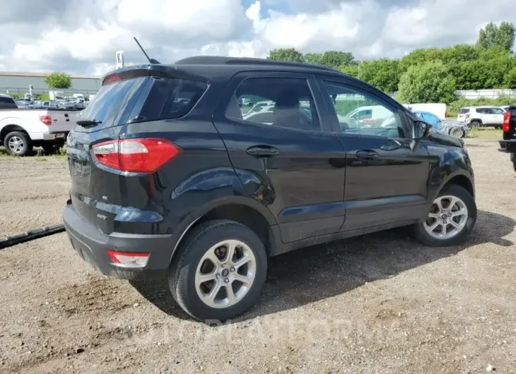 FORD ECOSPORT S 2020 vin MAJ6S3GL7LC392974 from auto auction Copart