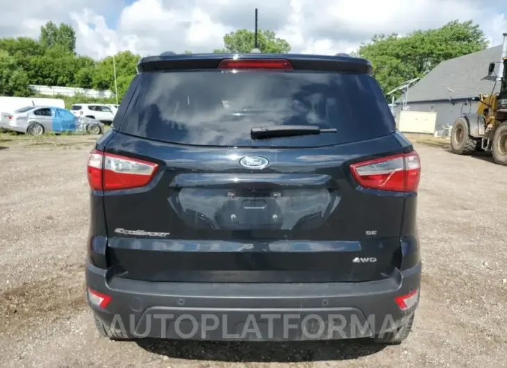 FORD ECOSPORT S 2020 vin MAJ6S3GL7LC392974 from auto auction Copart