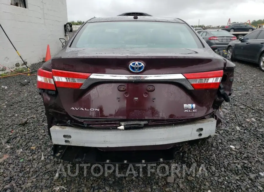 TOYOTA AVALON HYB 2015 vin 4T1BD1EB2FU036931 from auto auction Copart