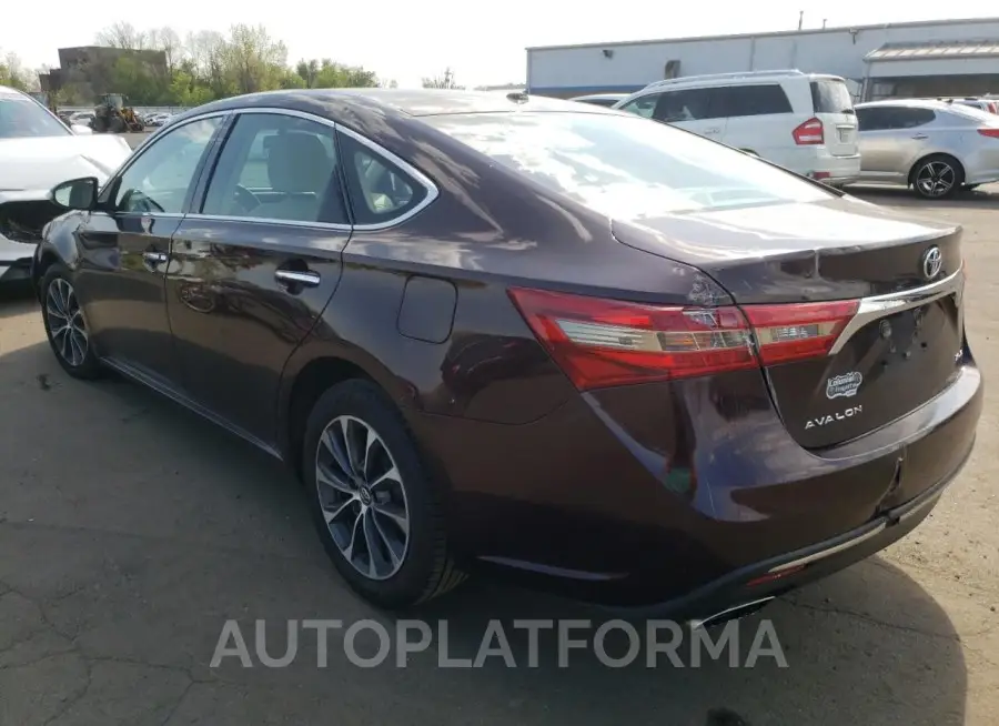 TOYOTA AVALON XLE 2016 vin 4T1BK1EBXGU212177 from auto auction Copart