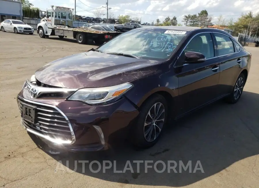 TOYOTA AVALON XLE 2016 vin 4T1BK1EBXGU212177 from auto auction Copart