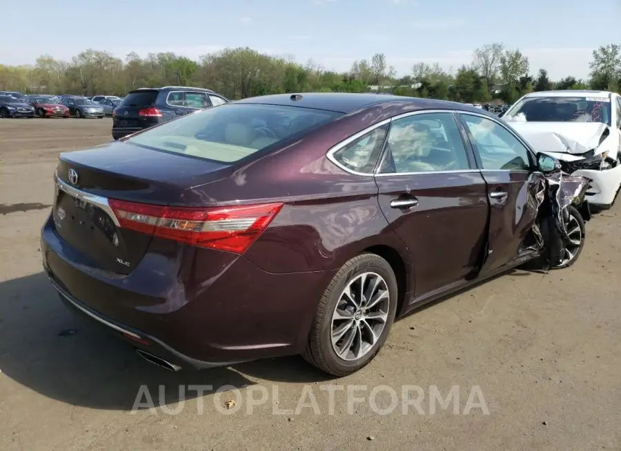 TOYOTA AVALON XLE 2016 vin 4T1BK1EBXGU212177 from auto auction Copart