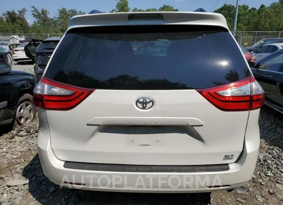 TOYOTA SIENNA XLE 2016 vin 5TDDK3DC0GS130367 from auto auction Copart