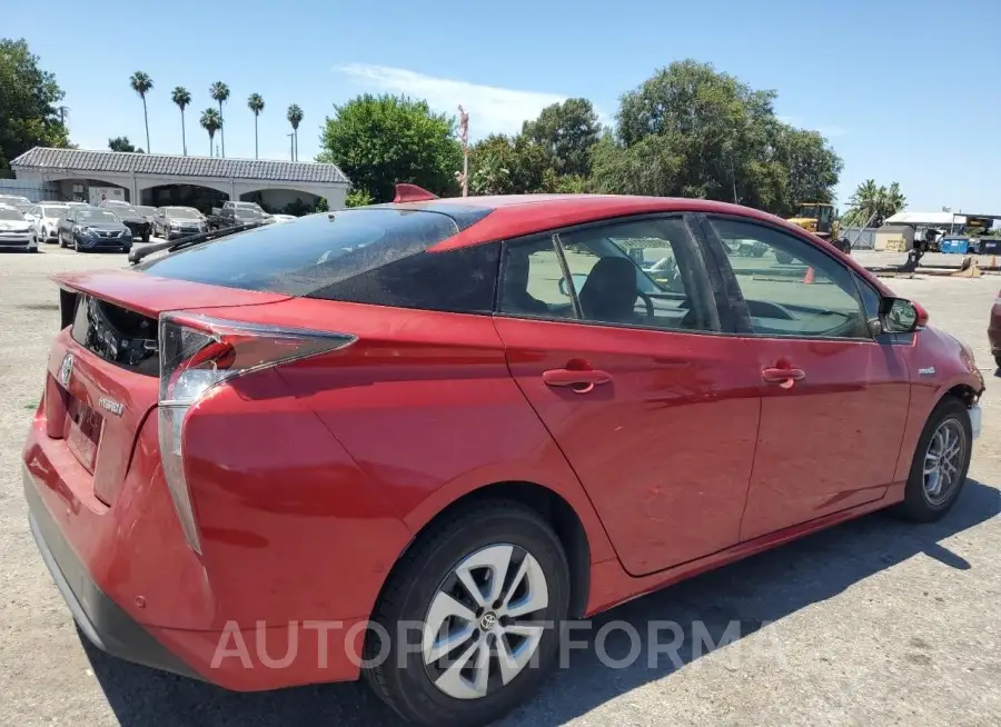 TOYOTA PRIUS 2018 vin JTDKBRFU0J3596289 from auto auction Copart