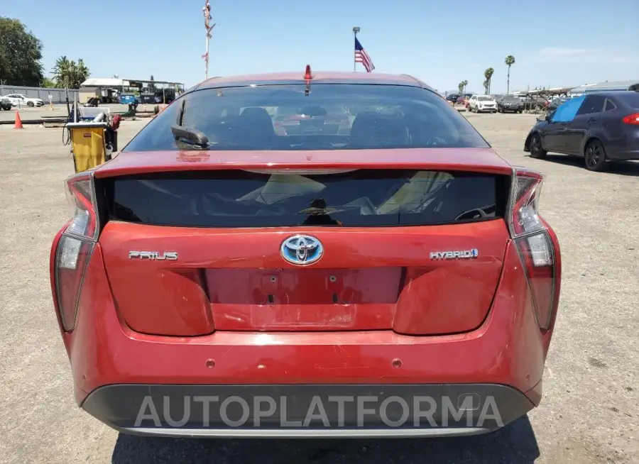 TOYOTA PRIUS 2018 vin JTDKBRFU0J3596289 from auto auction Copart