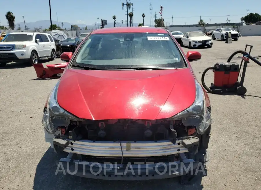 TOYOTA PRIUS 2018 vin JTDKBRFU0J3596289 from auto auction Copart