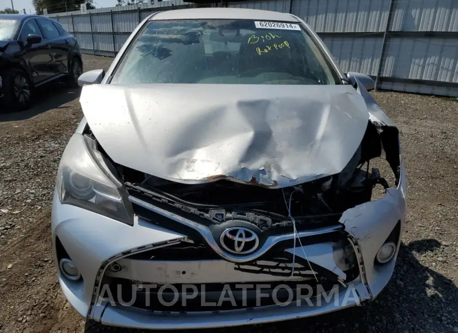 TOYOTA YARIS L 2017 vin VNKKTUD37HA078140 from auto auction Copart