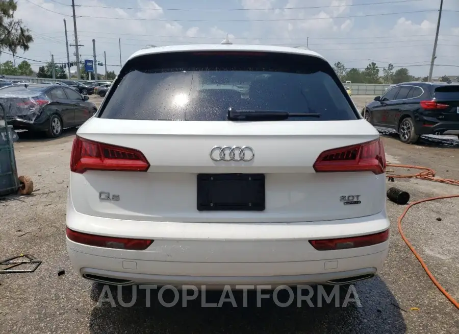 AUDI Q5 PREMIUM 2018 vin WA1ANAFY2J2008500 from auto auction Copart