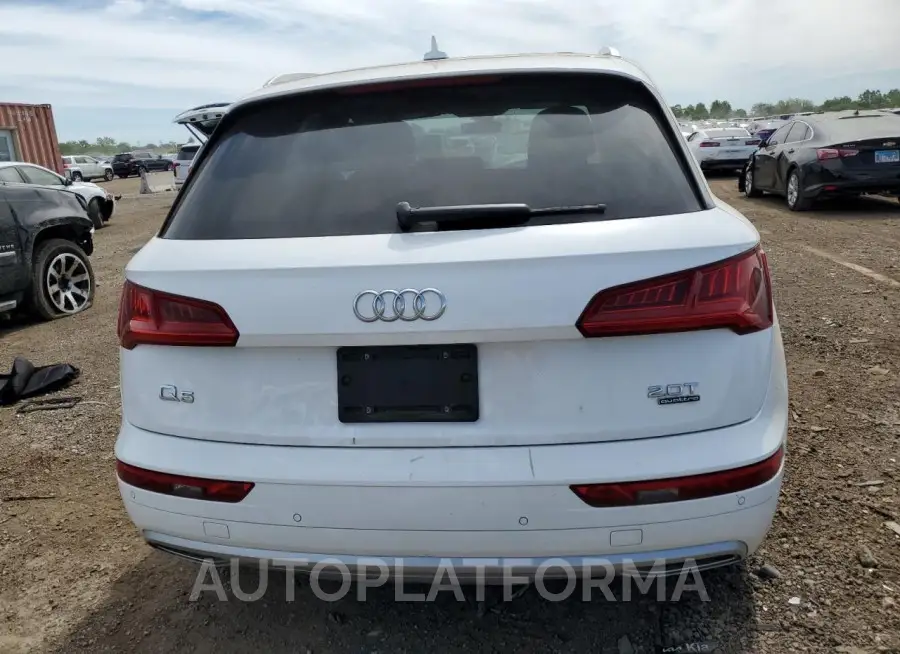 AUDI Q5 PREMIUM 2018 vin WA1BNAFY1J2201709 from auto auction Copart