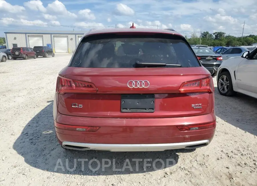 AUDI Q5 PREMIUM 2018 vin WA1BNAFY6J2240473 from auto auction Copart