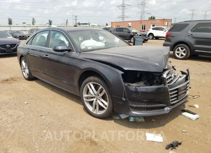 AUDI A8 L QUATT 2017 vin WAU44AFD3HN016596 from auto auction Copart