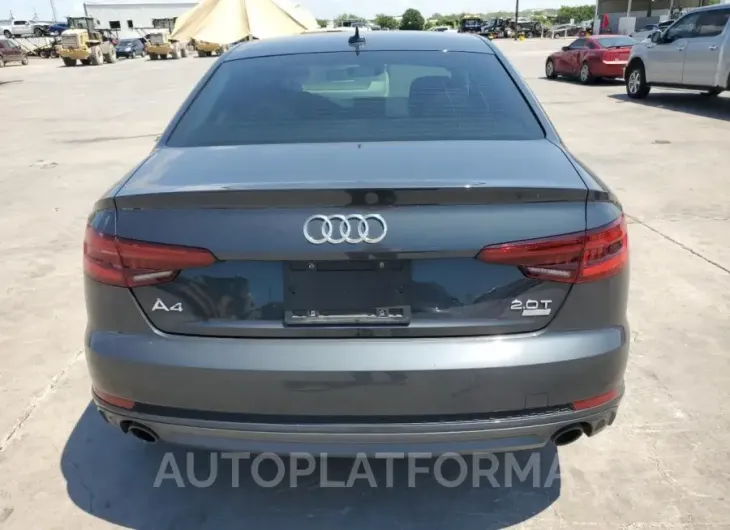 AUDI A4 PREMIUM 2018 vin WAUKMAF48JA196890 from auto auction Copart