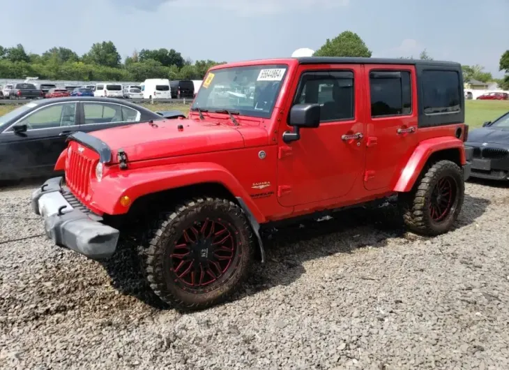 JEEP WRANGLER U 2015 vin 1C4BJWEG0FL541913 from auto auction Copart