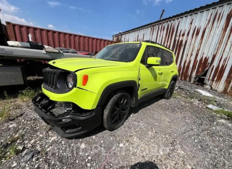 JEEP RENEGADE L 2017 vin ZACCJABB6HPG43375 from auto auction Copart