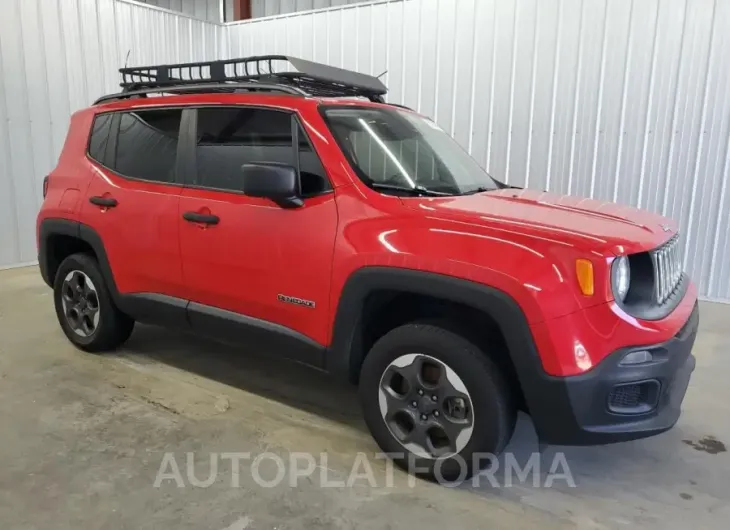 JEEP RENEGADE S 2018 vin ZACCJBAH8JPH78438 from auto auction Copart