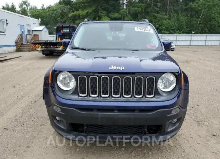 JEEP RENEGADE L 2016 vin ZACCJBBT3GPC91627 from auto auction Copart