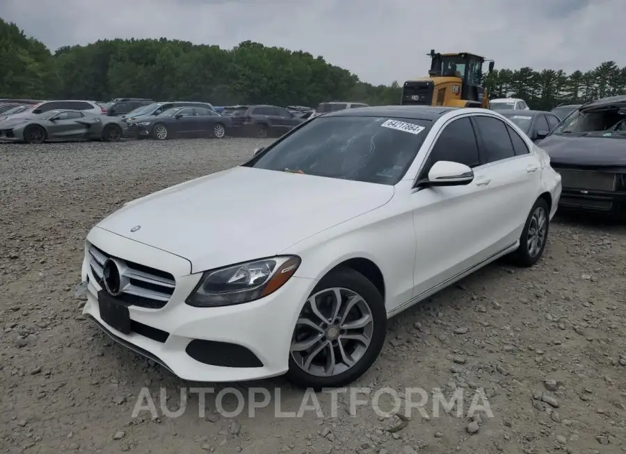 MERCEDES-BENZ C 300 4MAT 2016 vin 55SWF4KB5GU108980 from auto auction Copart