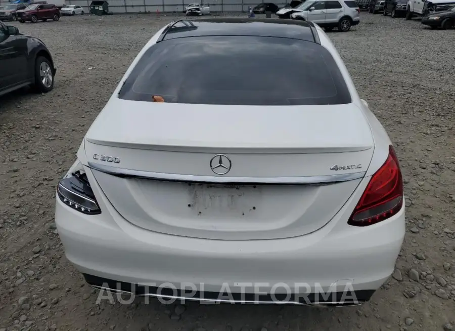 MERCEDES-BENZ C 300 4MAT 2016 vin 55SWF4KB5GU108980 from auto auction Copart