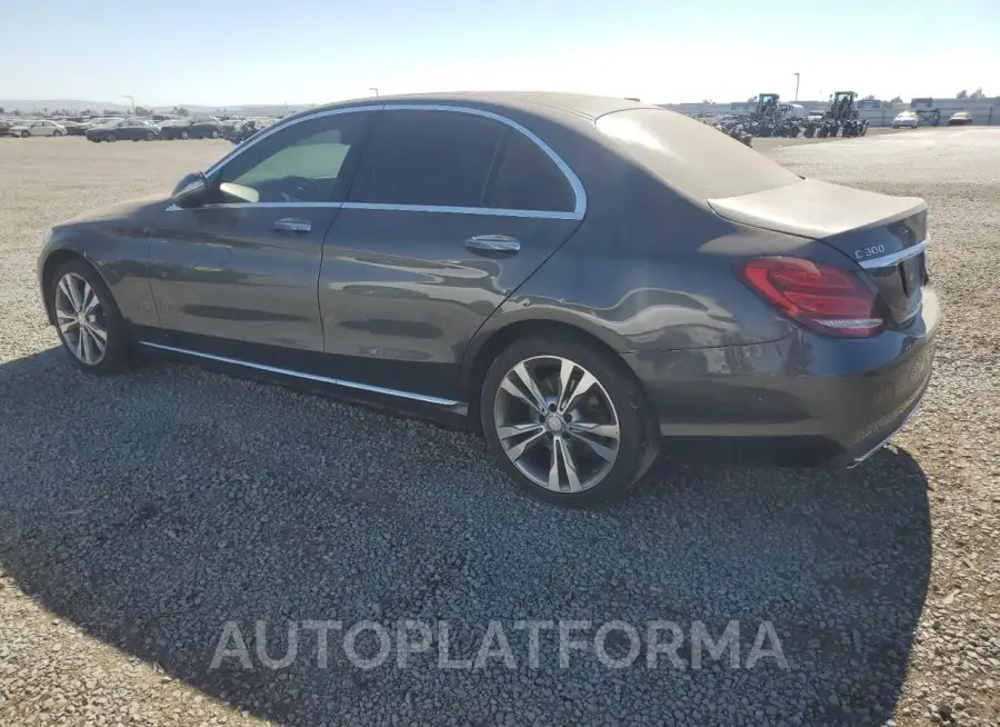 MERCEDES-BENZ C 300 4MAT 2015 vin 55SWF4KBXFU013703 from auto auction Copart