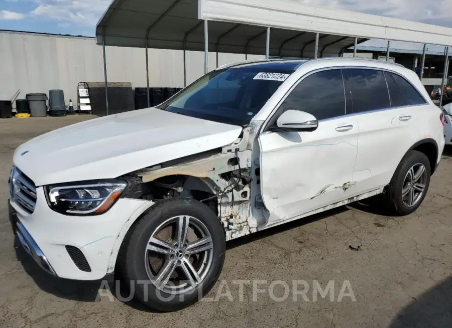 MERCEDES-BENZ GLC 300 2021 vin W1N0G8DBXMV317114 from auto auction Copart