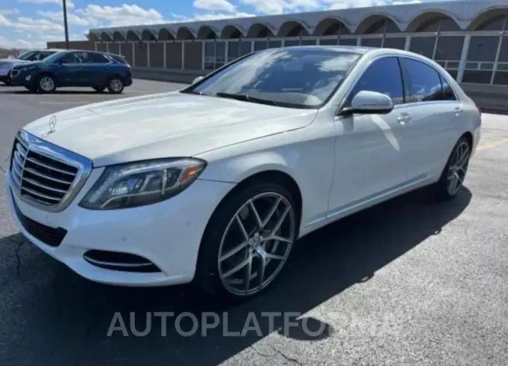 MERCEDES-BENZ S 550 4MAT 2015 vin WDDUG8FB6FA203634 from auto auction Copart