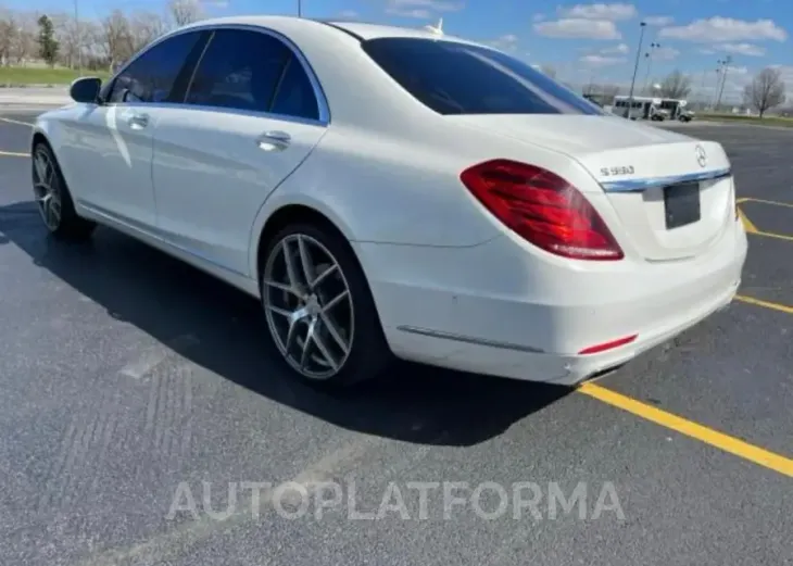 MERCEDES-BENZ S 550 4MAT 2015 vin WDDUG8FB6FA203634 from auto auction Copart