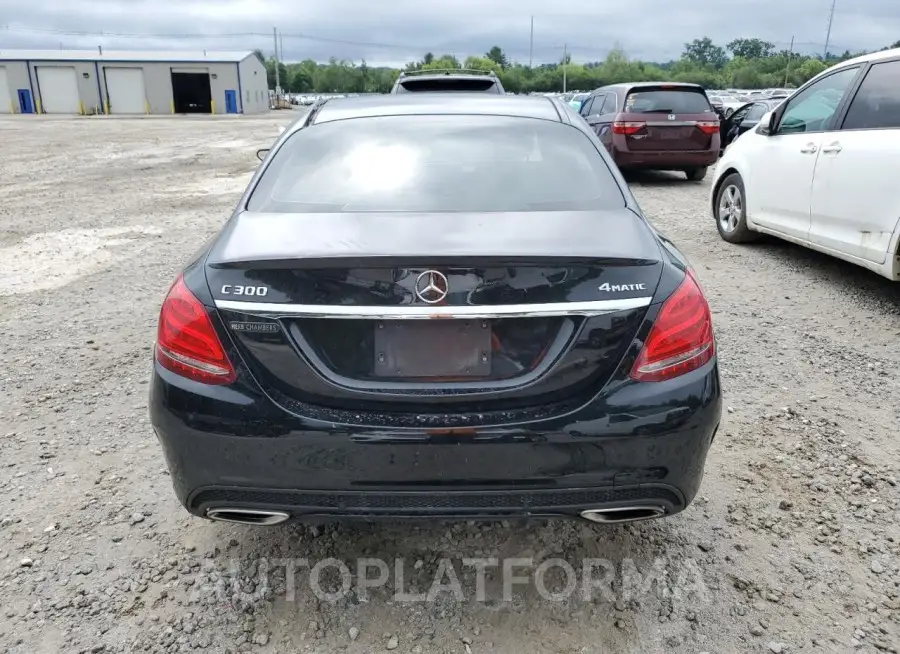 MERCEDES-BENZ C 300 4MAT 2018 vin WDDWF4KB9JR423032 from auto auction Copart