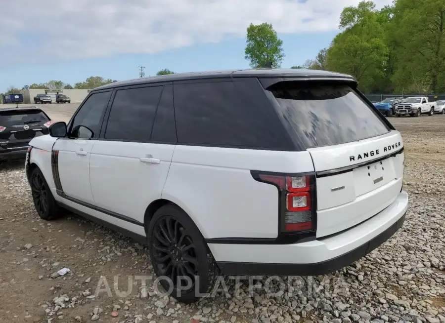 LAND ROVER RANGE ROVE 2016 vin SALGS3EF5GA305031 from auto auction Copart