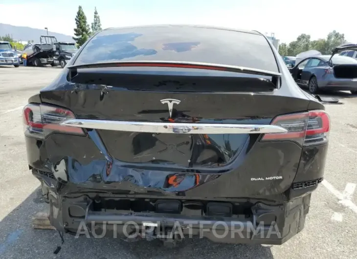 TESLA MODEL X 2021 vin 5YJXCBE25MF321714 from auto auction Copart