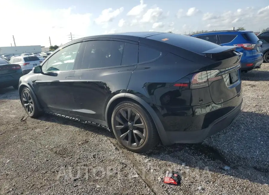 TESLA MODEL X 2022 vin 7SAXCBE66NF333670 from auto auction Copart