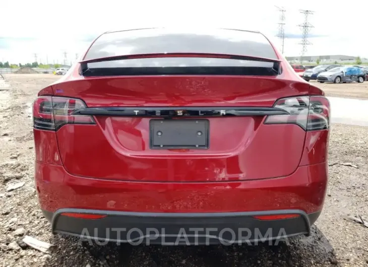 TESLA MODEL X 2023 vin 7SAXCDE57PF430155 from auto auction Copart