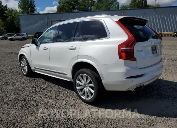 VOLVO XC90 T6 2016 vin YV4A22PL6G1022449 from auto auction Copart