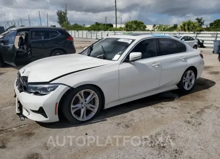 BMW 330I 2020 vin 3MW5R1J04L8B12369 from auto auction Copart