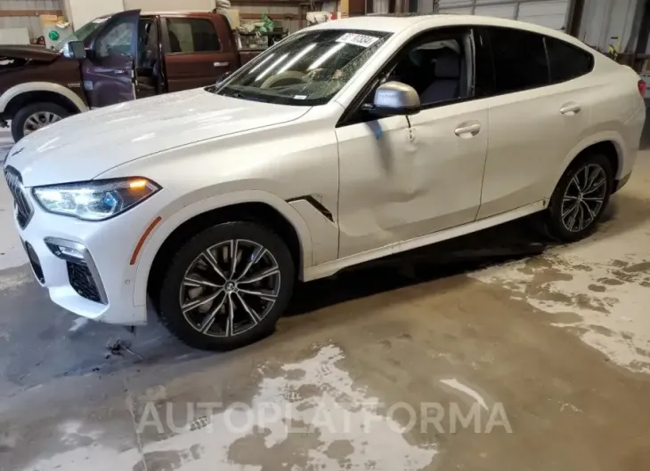 BMW X6 M50I 2020 vin 5UXCY8C00L9B13545 from auto auction Copart