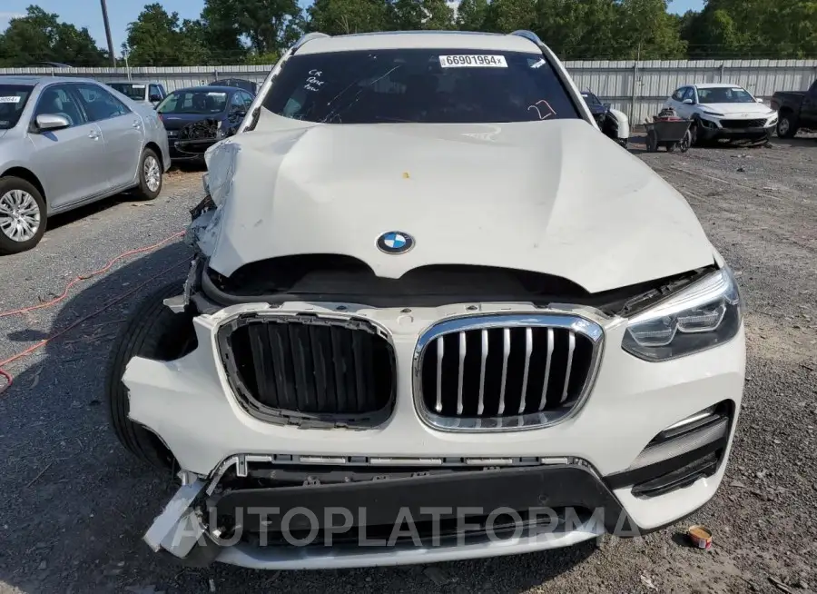 BMW X3 XDRIVE3 2019 vin 5UXTR9C54KLE18160 from auto auction Copart