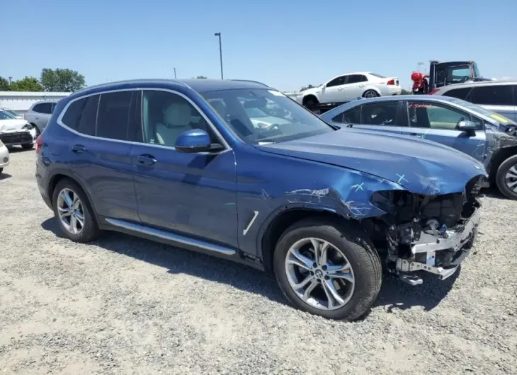 BMW X3 XDRIVE3 2021 vin 5UXTS1C03M9F86205 from auto auction Copart