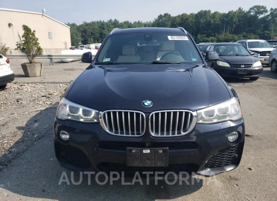 BMW X3 XDRIVE2 2017 vin 5UXWX9C33H0W78929 from auto auction Copart