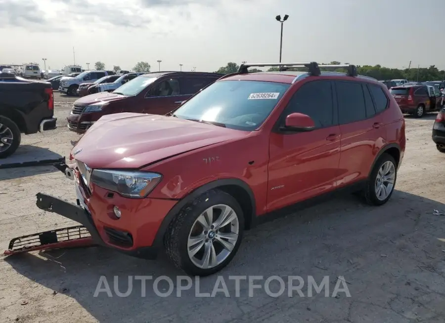 BMW X3 XDRIVE2 2016 vin 5UXWX9C52G0D76731 from auto auction Copart