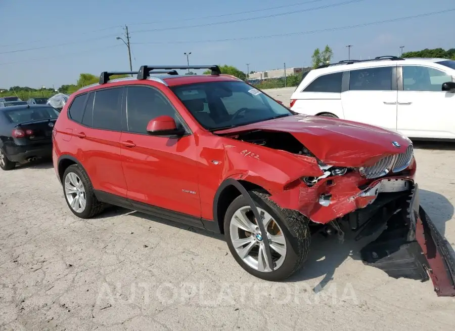 BMW X3 XDRIVE2 2016 vin 5UXWX9C52G0D76731 from auto auction Copart